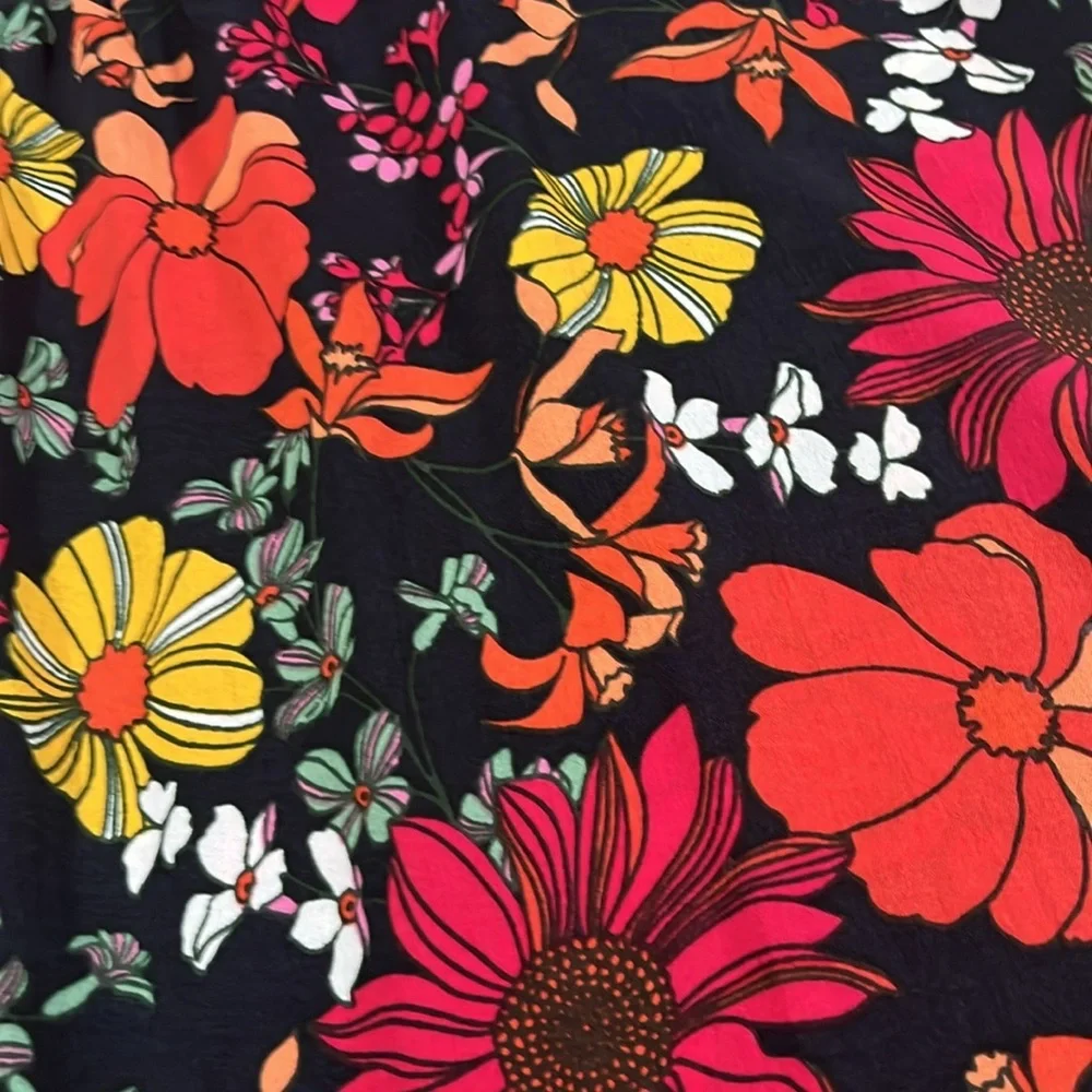 Michelle McDowell Karis Vintage Petals Dress Size Small - Picture 3 of 9